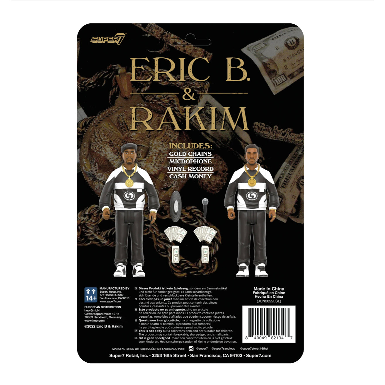 Super7 / Eric B. & Rakim Paid in Full figure 2 pack