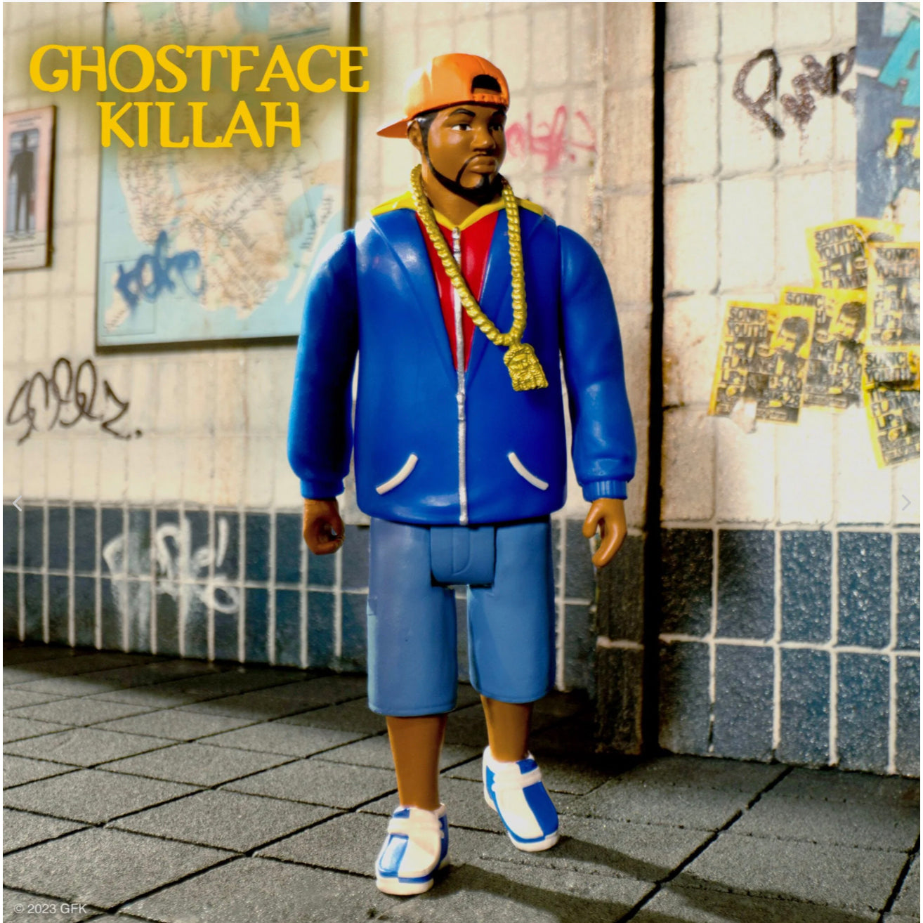 Super7 / 3.75" Ghostface Killah - Ironman ReAction Figure