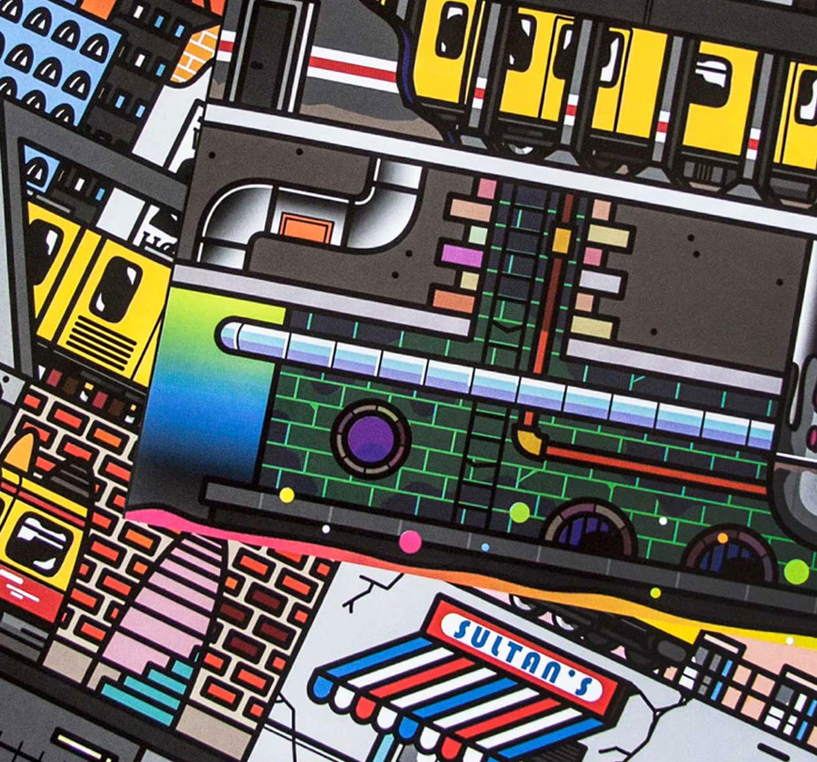 Vandals on Holidays / Run the City poster