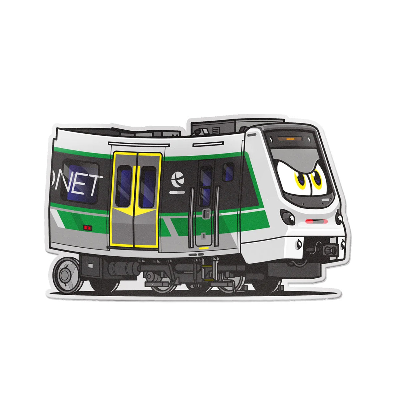 Vandals On Holidays / Australian WA Transperth C-Series sticker