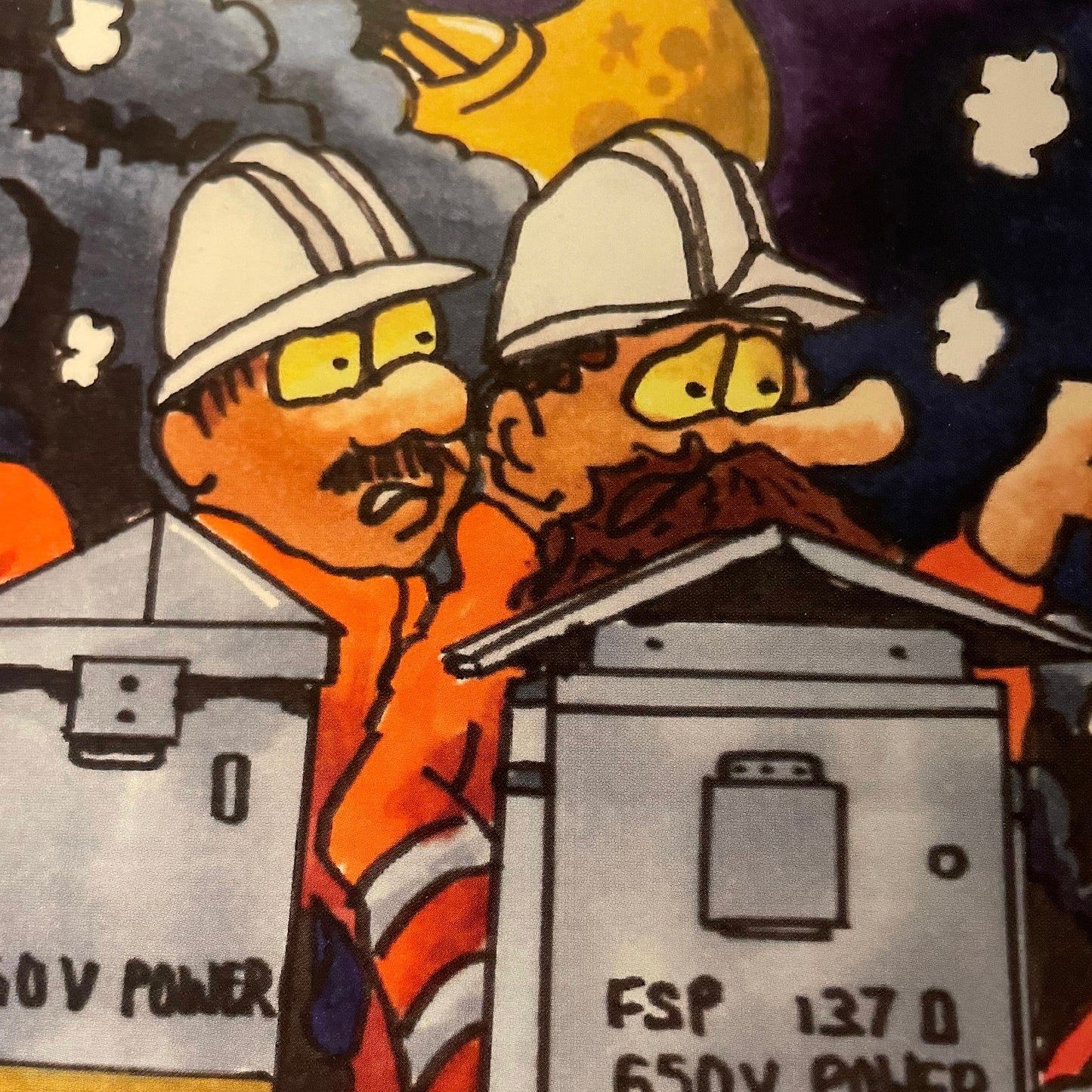 Vents137 / Shhhh A3 print