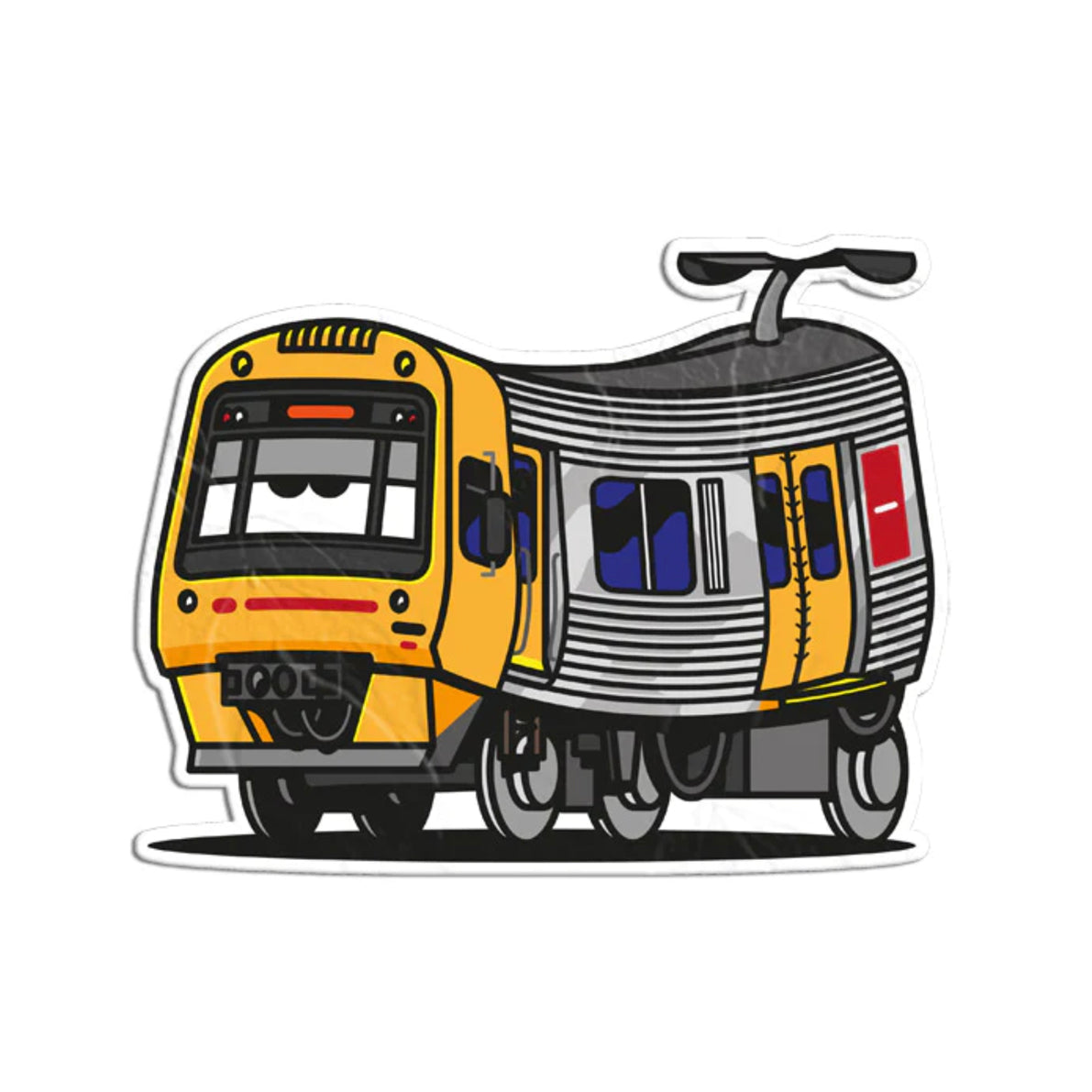 Vandals On Holidays / Australian QLD SMU sticker