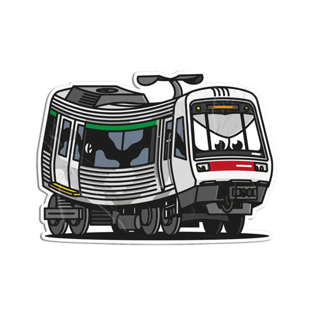 Vandals On Holidays / Australian WA A-Series sticker