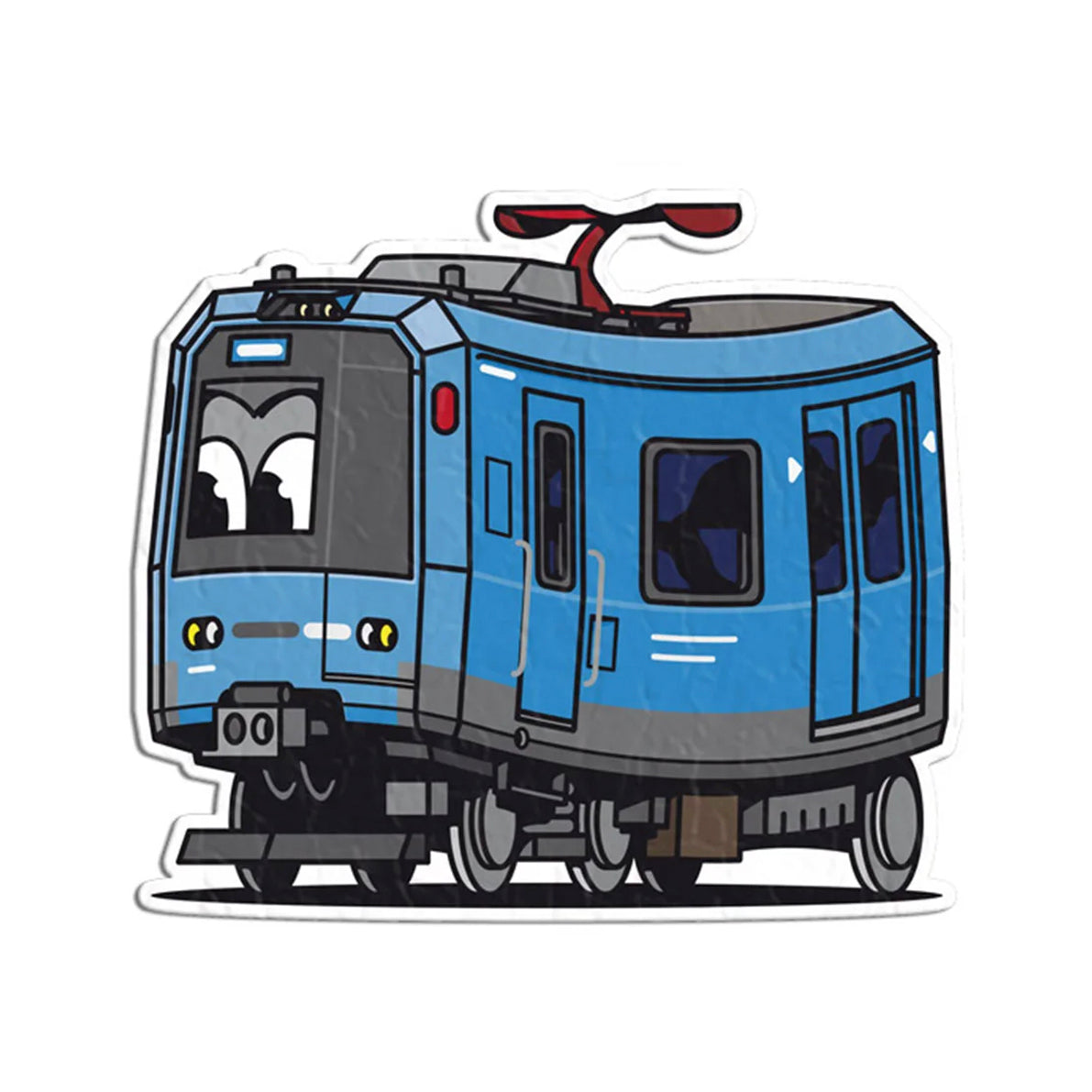 Vandals On Holidays / Euskotren CAF 300 series sticker