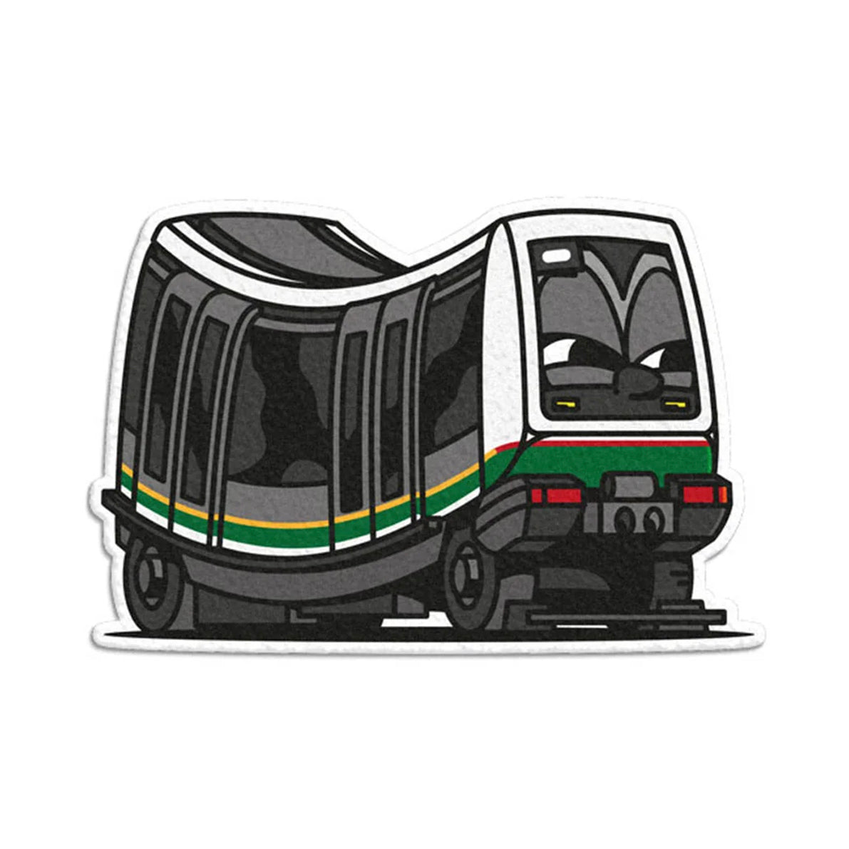 Vandals On Holidays / Lille Metro sticker