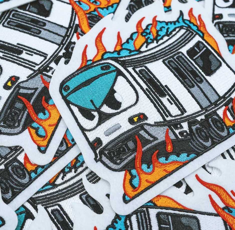 Vandals on Holidays / Marseille Metro Woven Patch