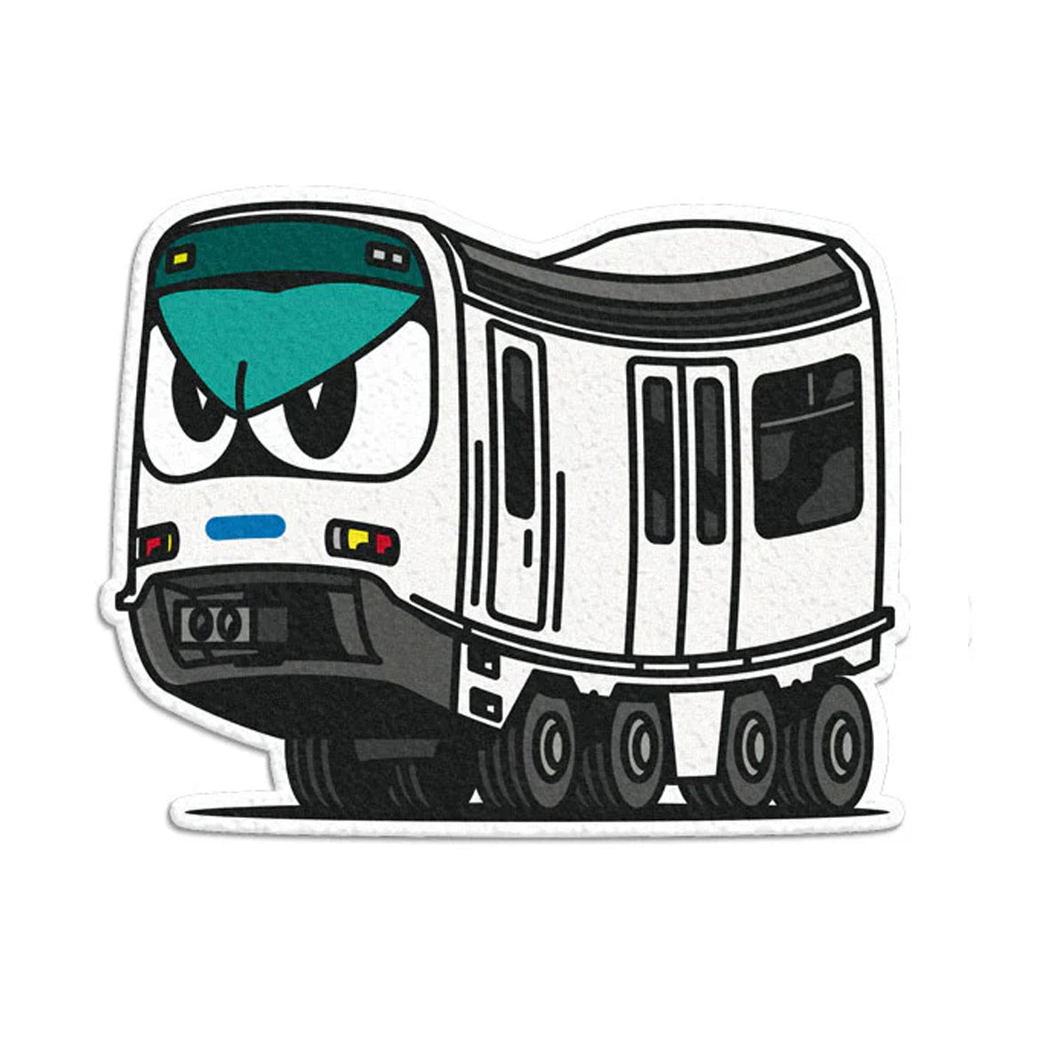 Vandals On Holidays / Marseille Metro sticker