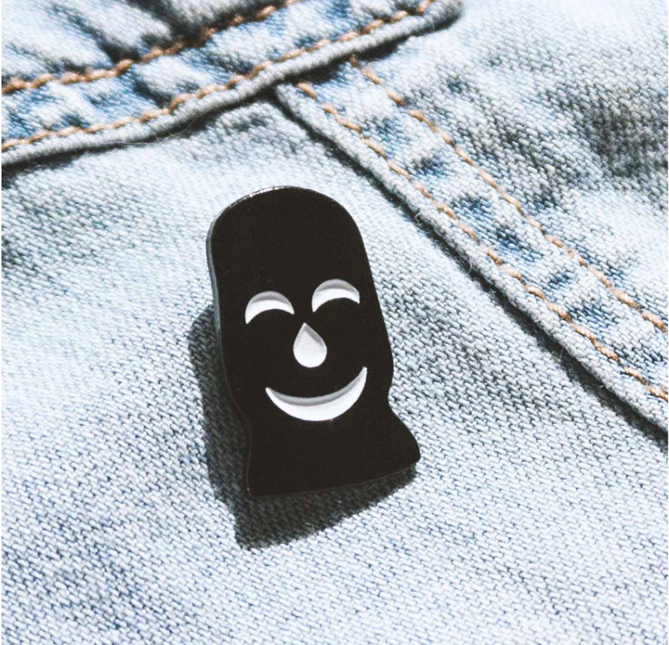Vandals on Holidays / Mask Enamel Pin