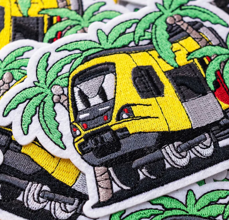 Vandals on Holidays / Porto Woven Patch