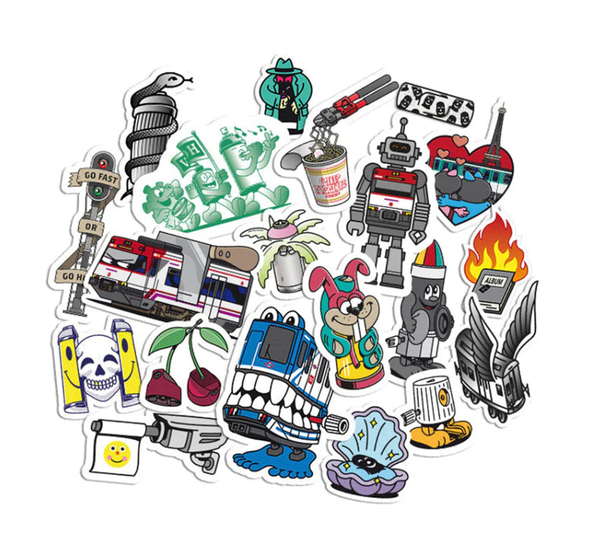 Vandals On Holidays / Set VI sticker pack