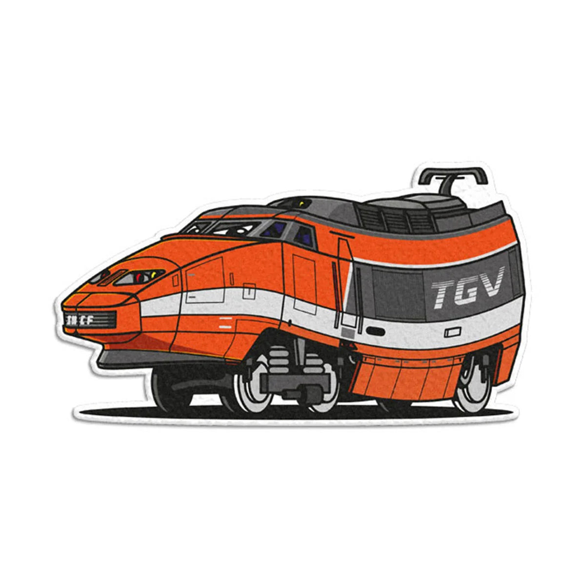 Vandals On Holidays / TGV PSE sticker