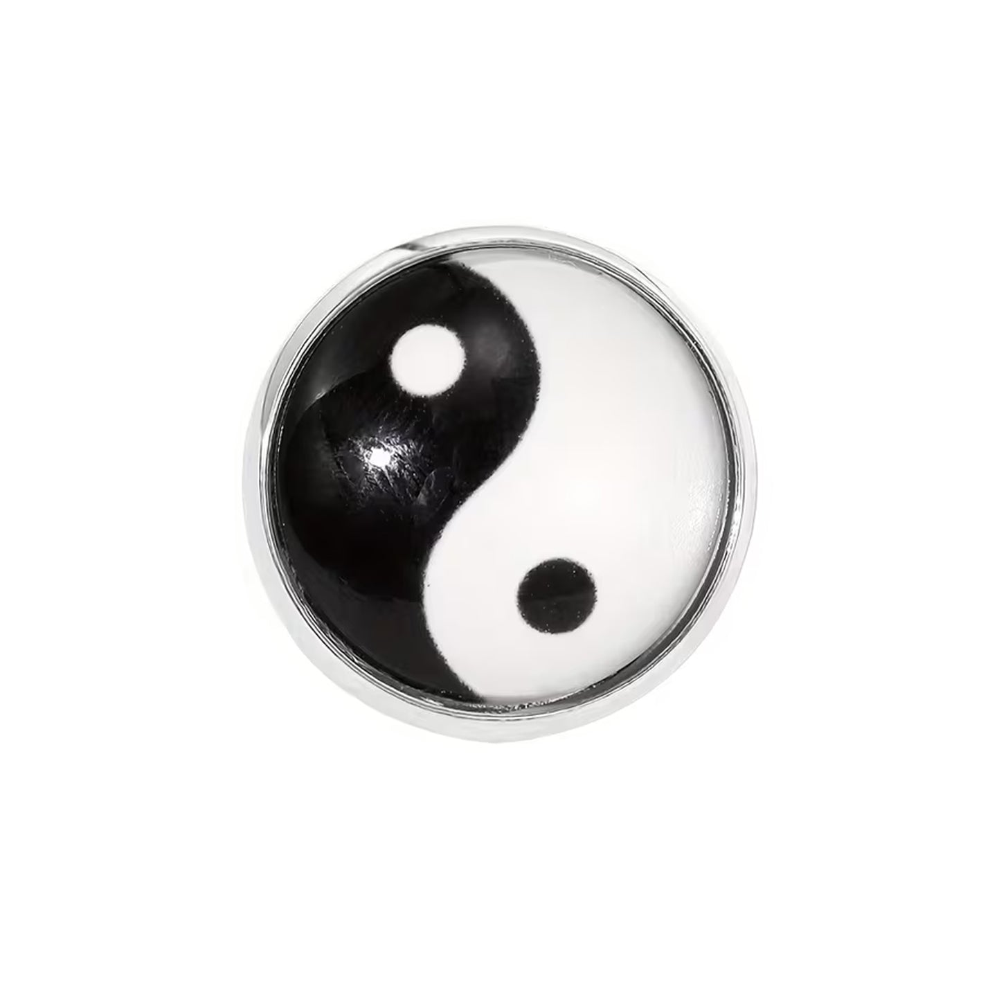 Yin Yang Enamel Pin