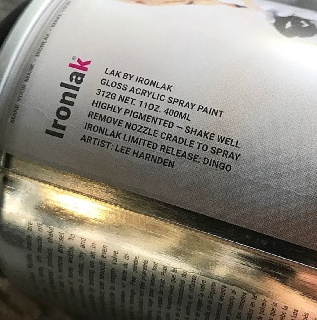 Ironlak / LE Dingo spray can