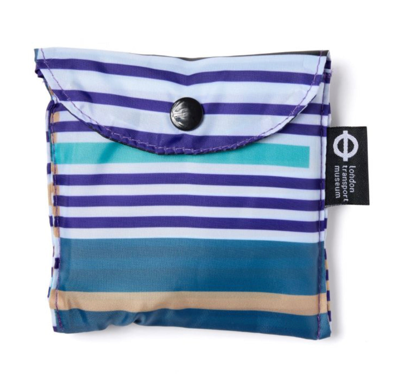 London Underground / Elizabeth Line Moquette Print folding bag