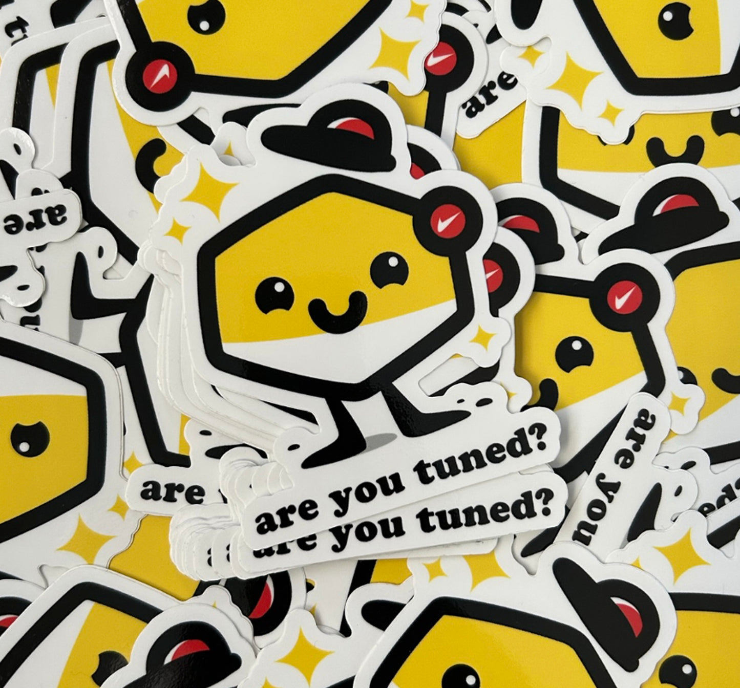 Raw Inc / Are You Tuned? sticker