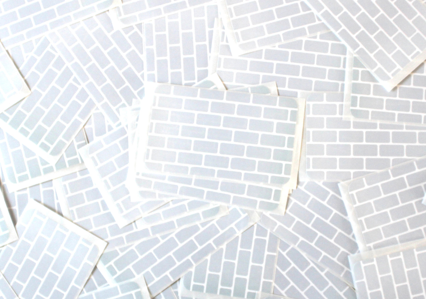 Supertack / Eggshell Brickwall Blanks 50pcs
