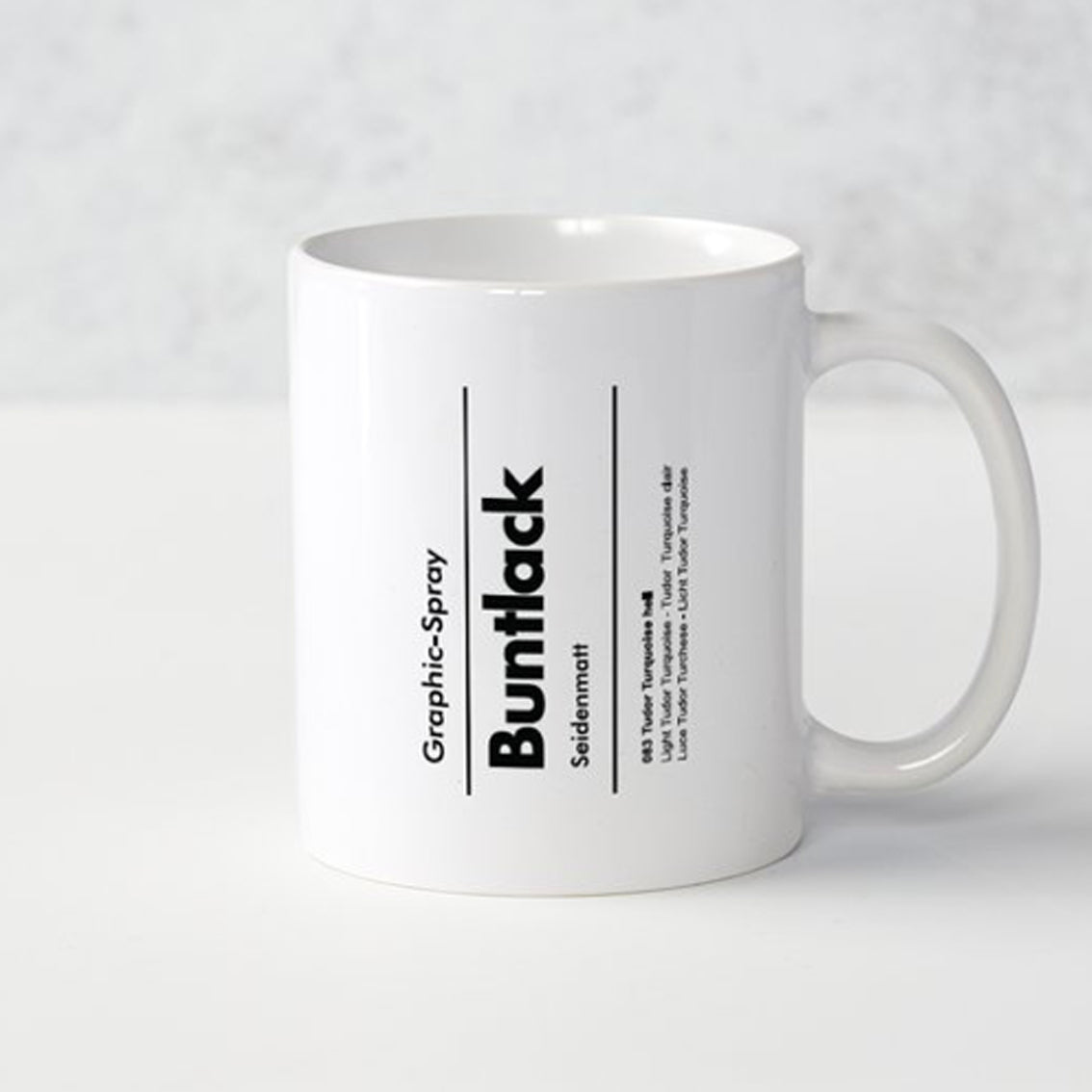 VDL / Marabu double sided mug