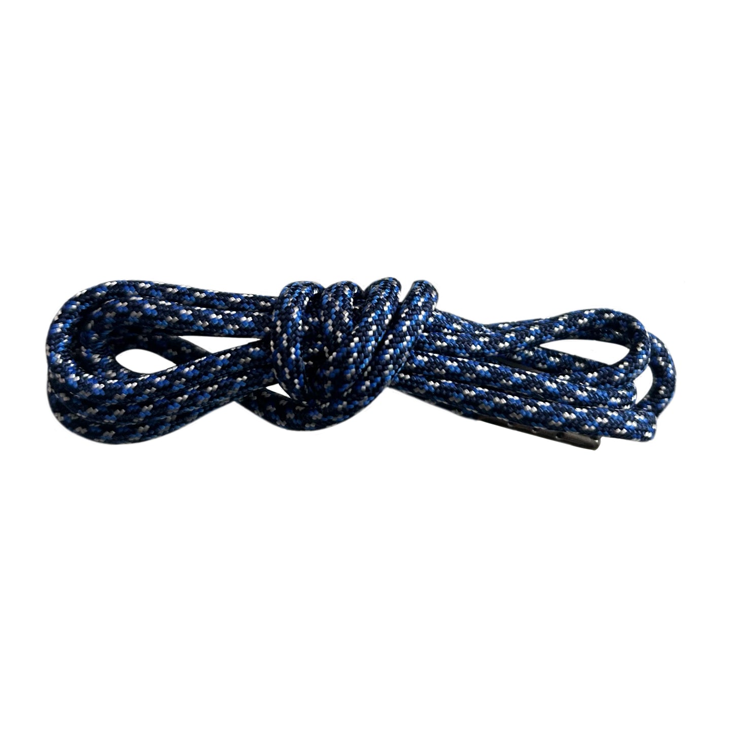 Raw Inc / 127cm Navy, Black & White Rope Metal Tip Laces