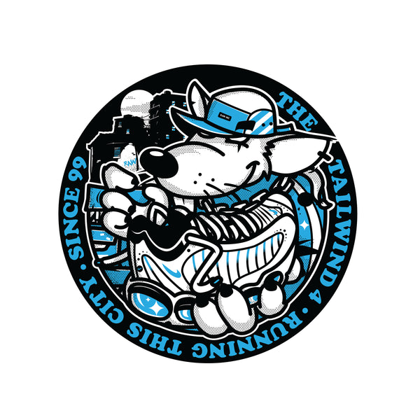 Raw Inc / The Tailwind 4 Running This City sticker – Raw Inc.Intl