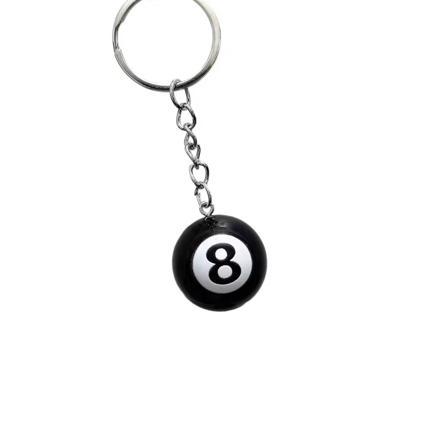 8 Ball Keyring