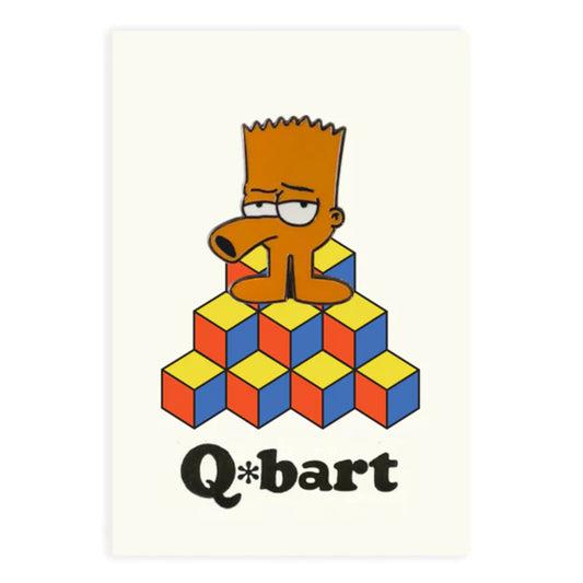 Aaron Craig / Q*Bart Enamel Pin
