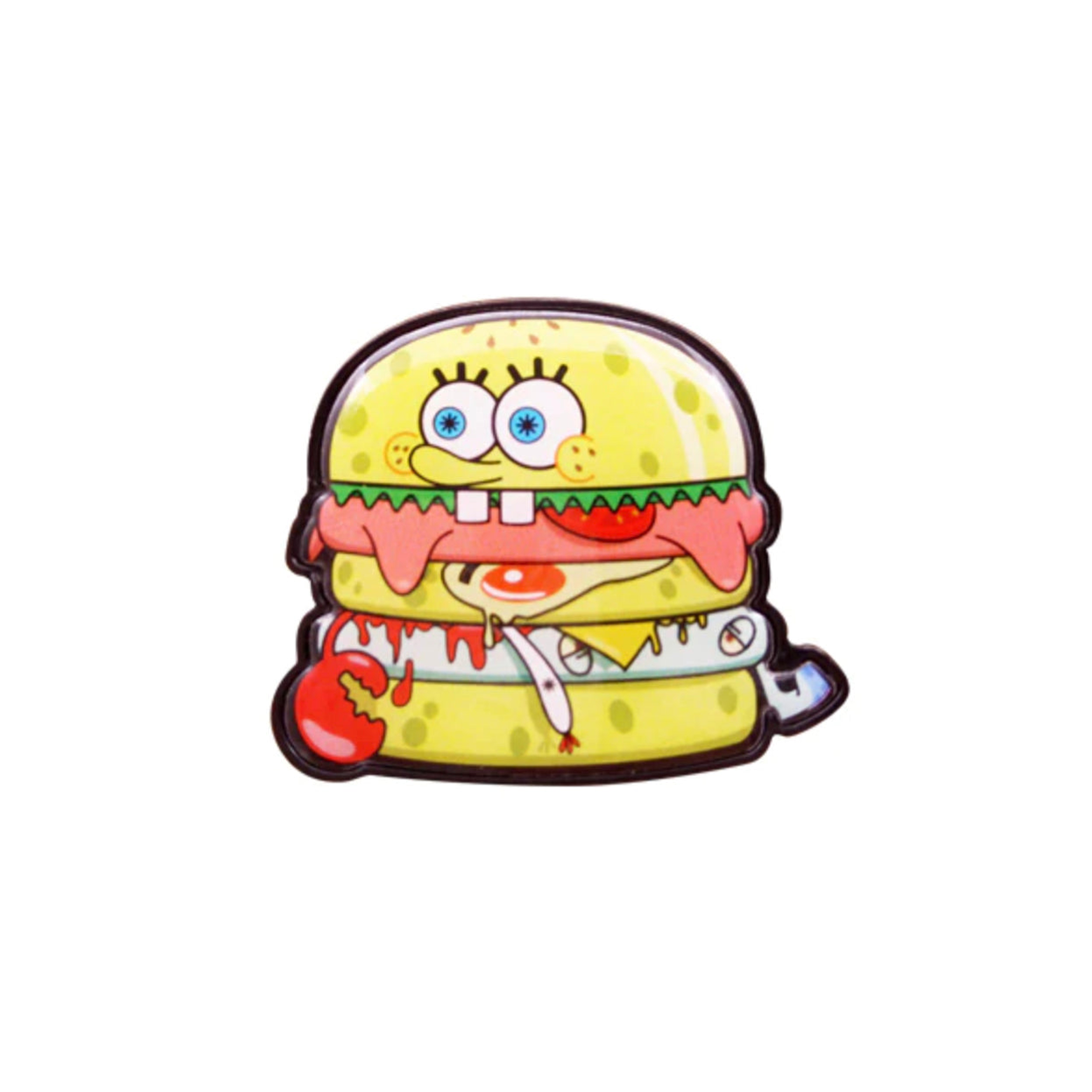 Abiebi / Crappy Patty Burger Enamel Pin