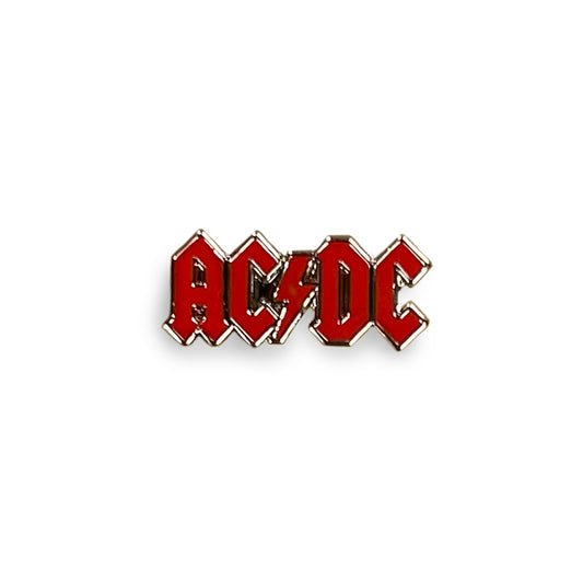 AC DC Logo Enamel Pin