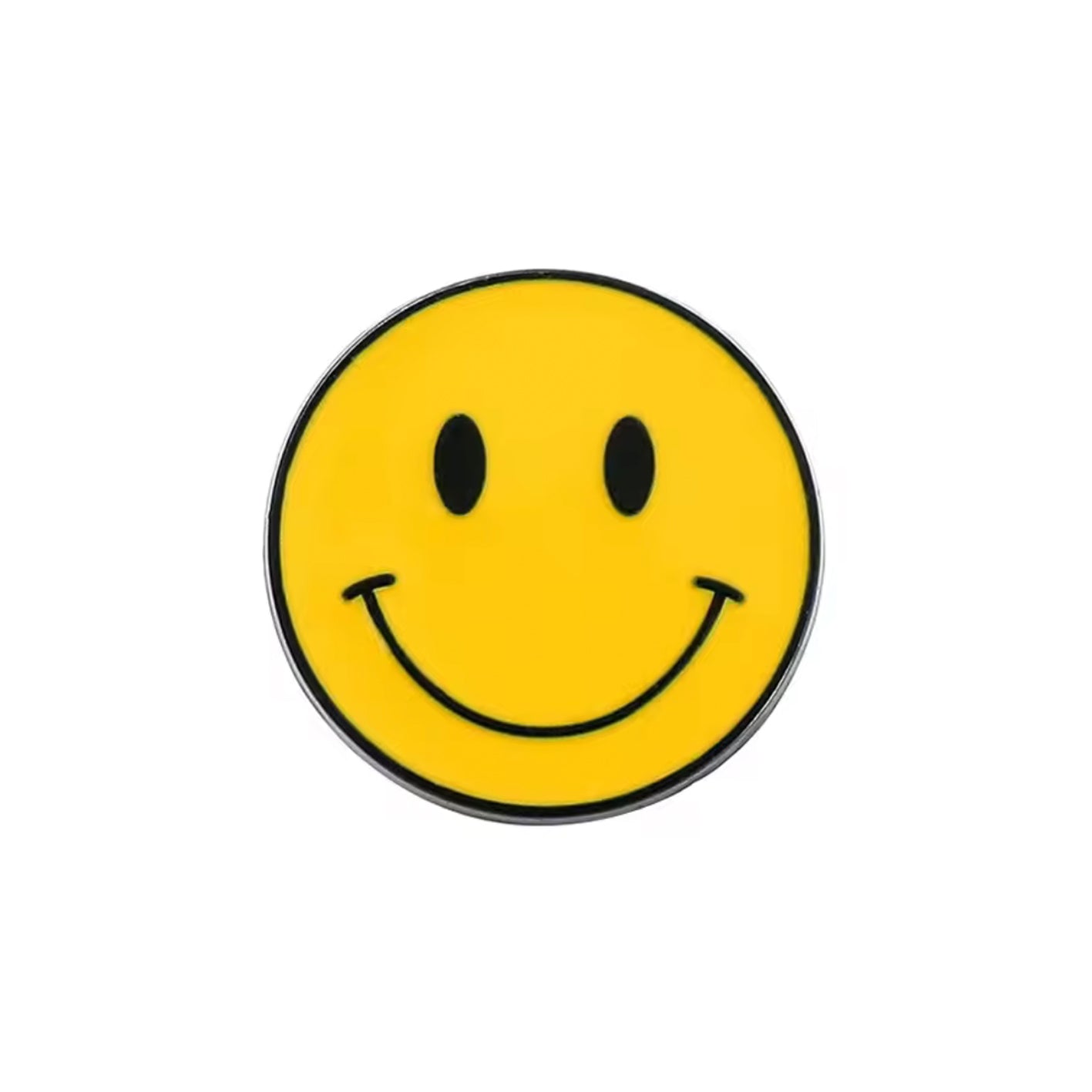 Smiley Face Enamel Pin