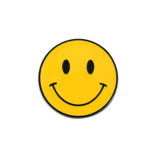 Smiley Face Enamel Pin