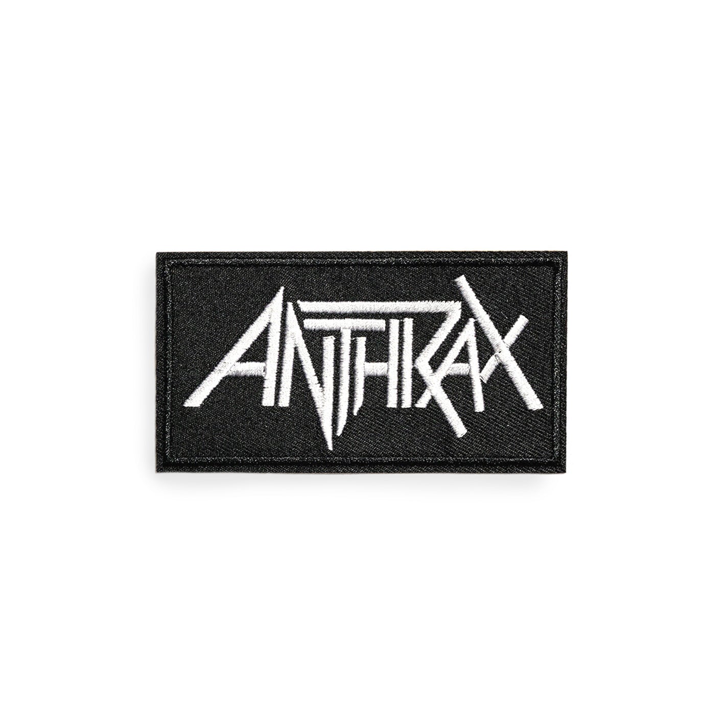 Anthrax Black & White Logo Woven Patch