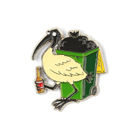 Threadheads / Bin Chicken Enamel Pin