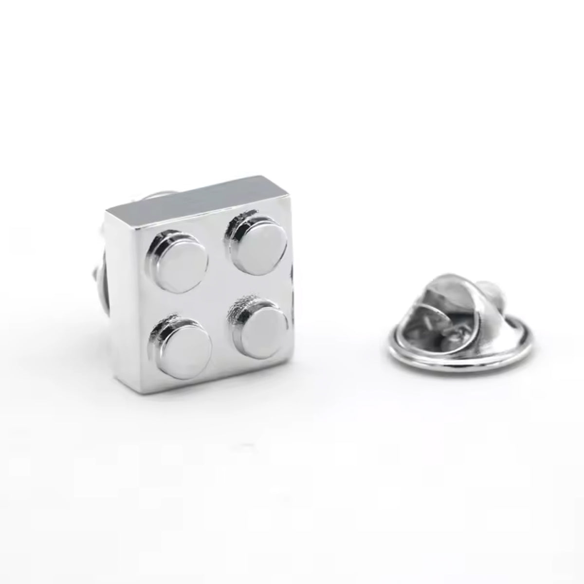 Brick Block Enamel Pin