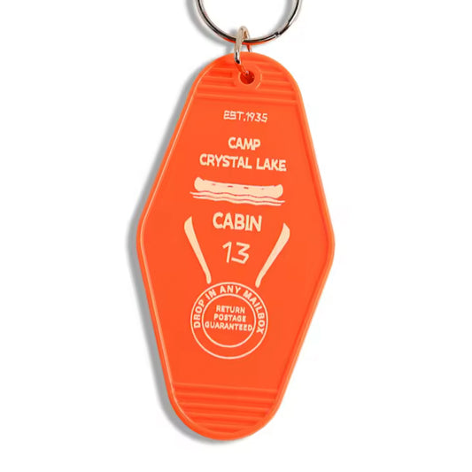Friday the 13th - Camp Crystal Lake Cabin Keyring