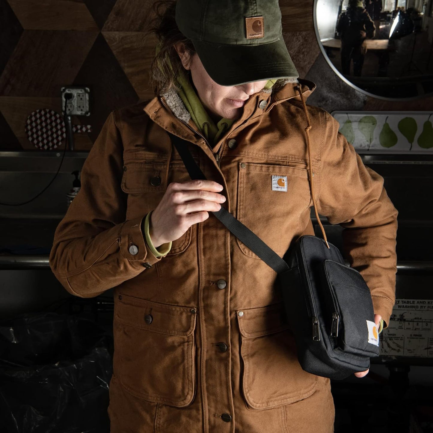 Carhartt / Brown Legacy Crossbody Gear Organiser