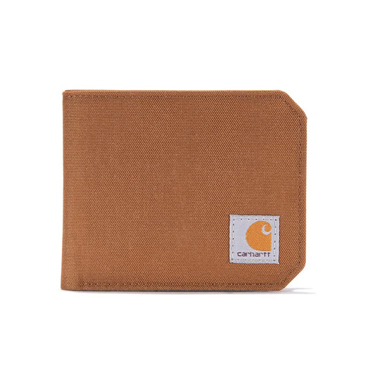 Carhartt / Brown Nylon Duck Bifold Wallet