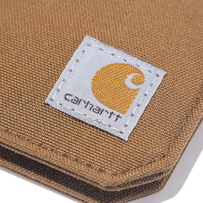 Carhartt / Brown Nylon Duck Bifold Wallet