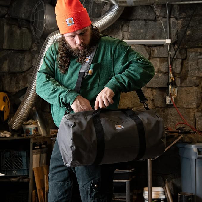 Carhartt / Grey 2-in-1 Fold Up 40L Duffel Bag