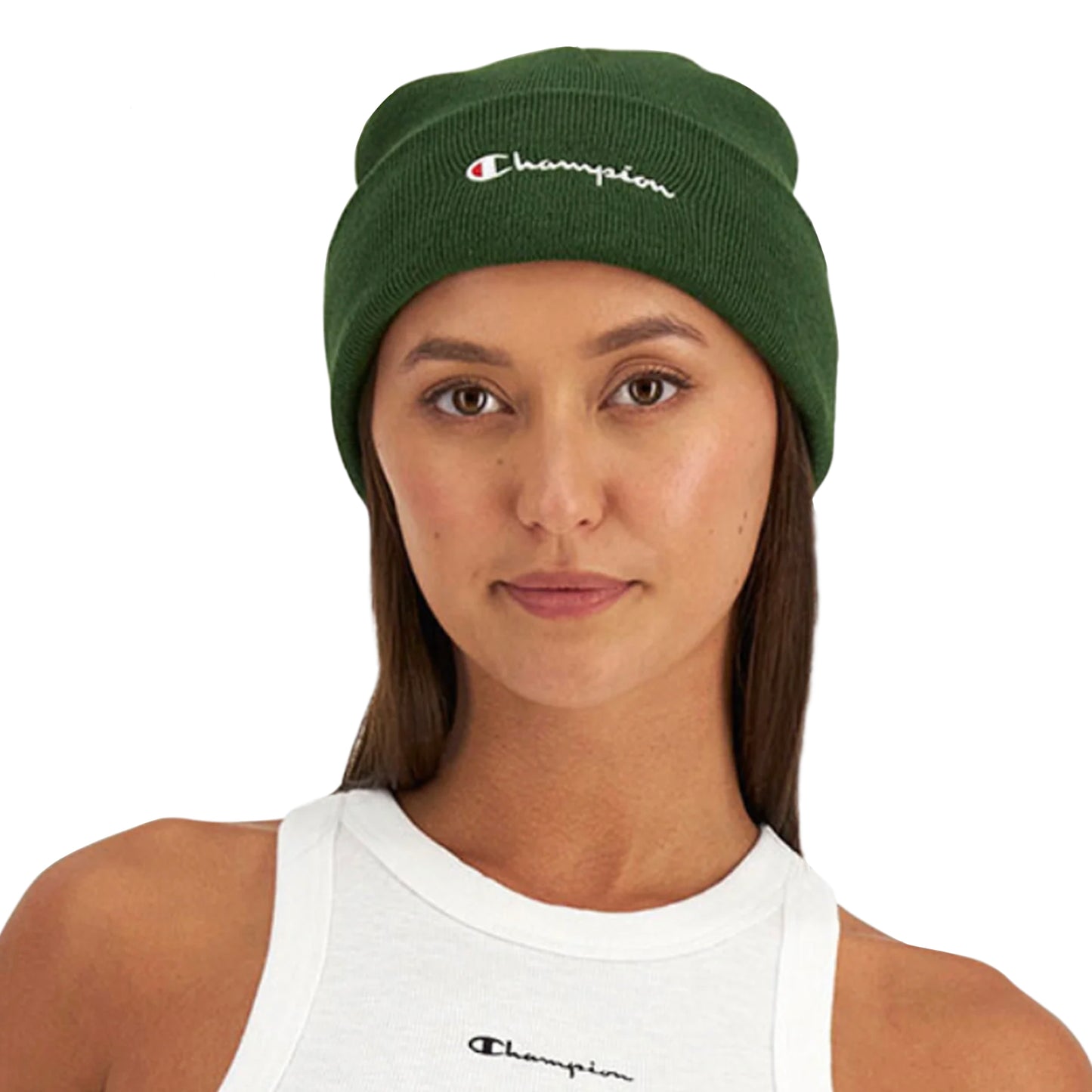 Champion / Jungle Range Green Script Beanie