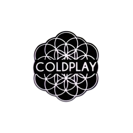 Cold Play Enamel Pin
