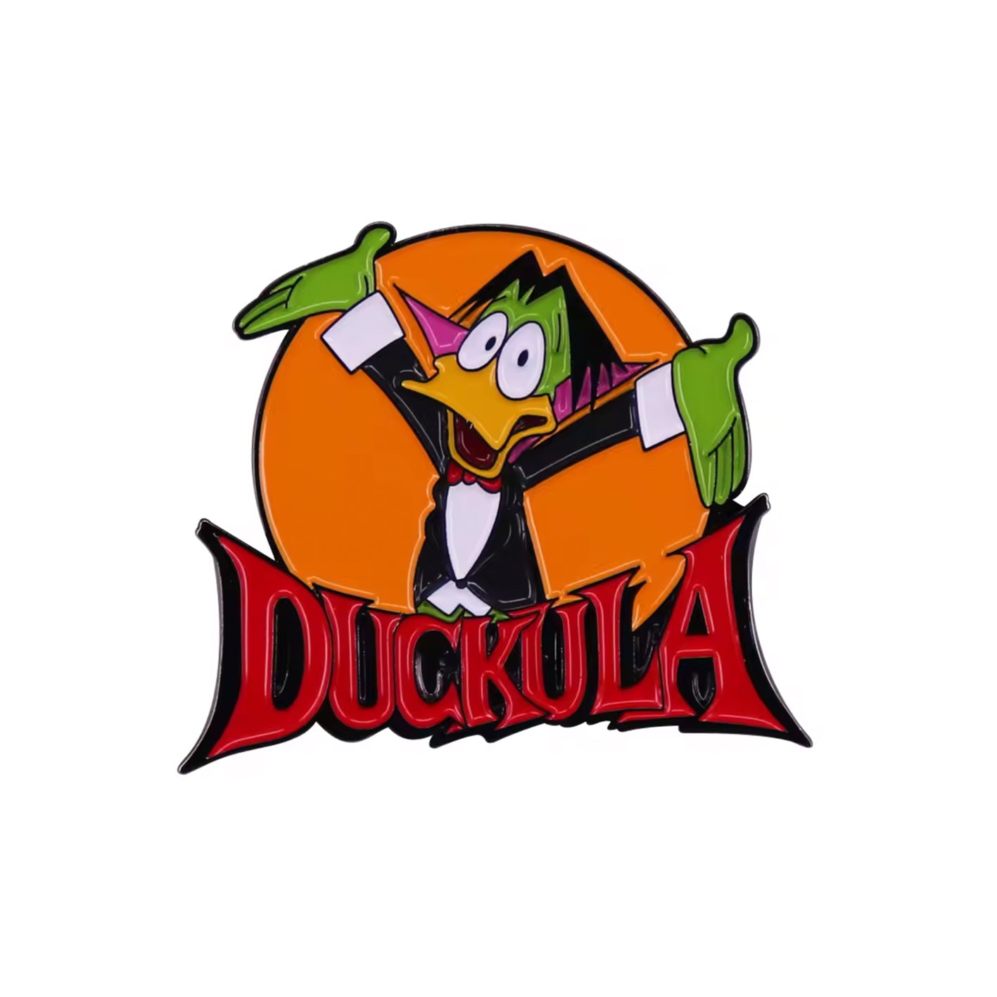 Count Duckula Enamel Pin