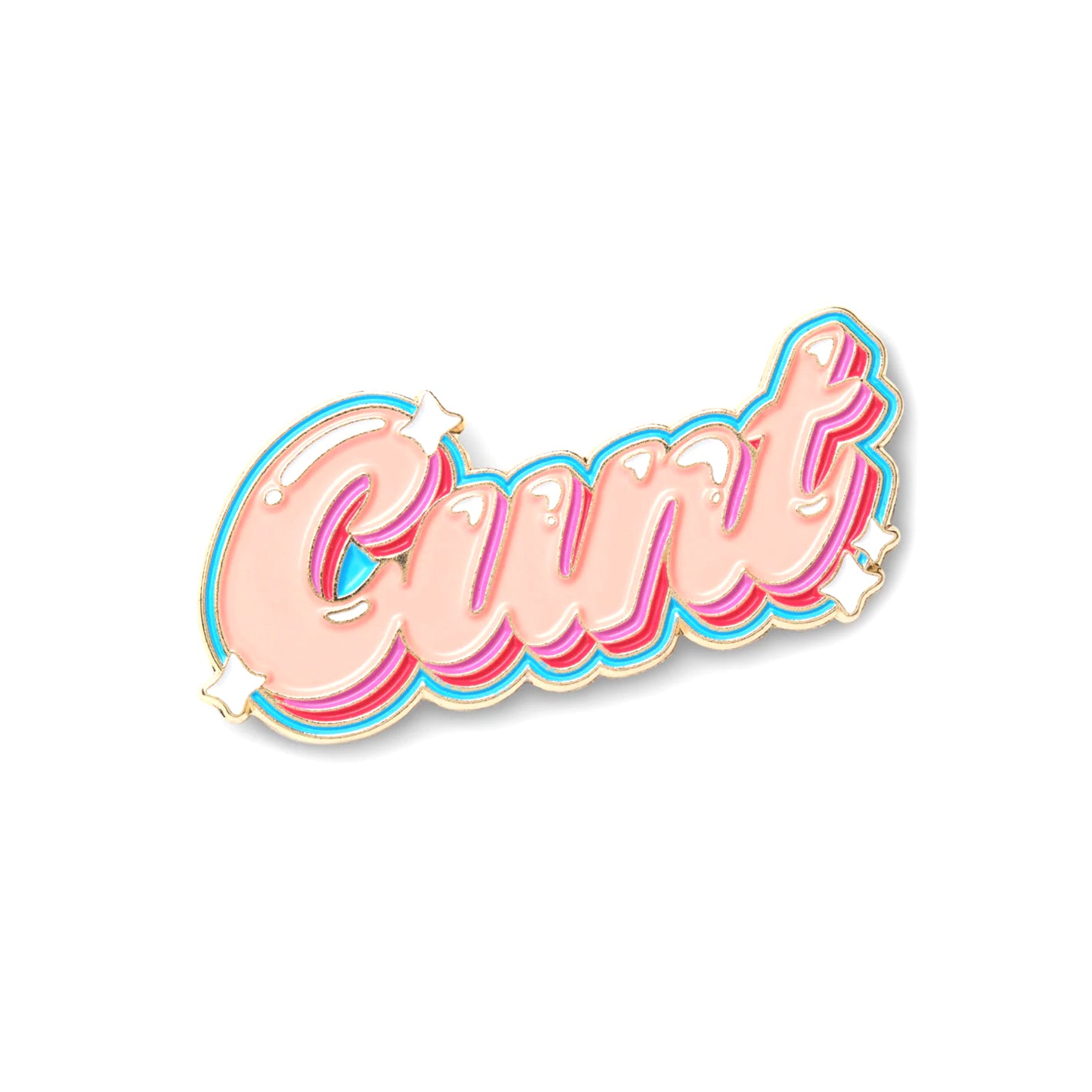 Threadheads / Cunt Enamel Pin