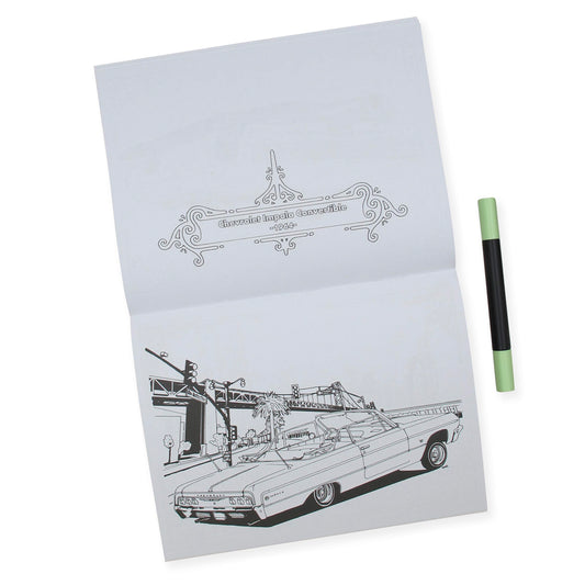 Dokument Press / Lowrider Colouring Book