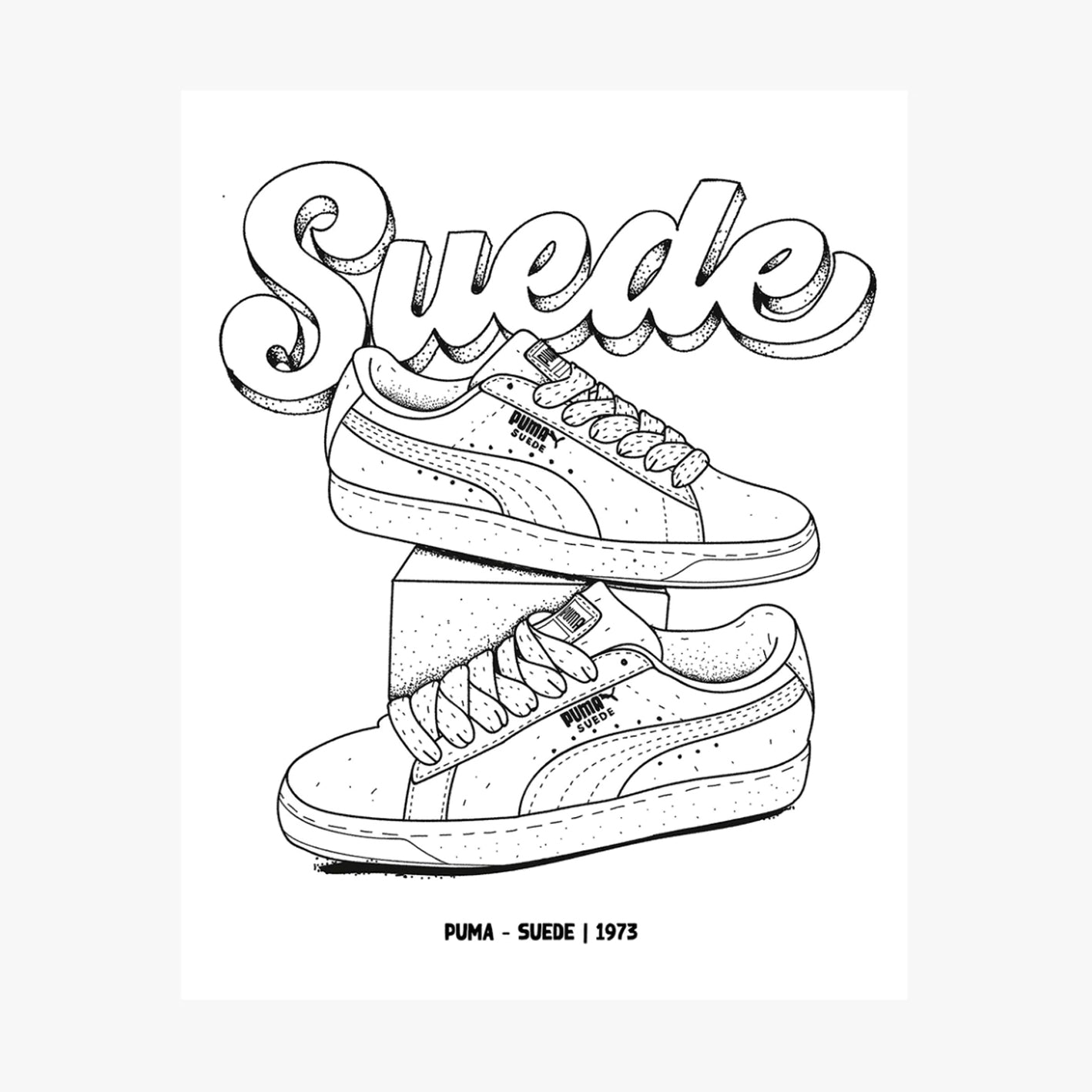 Dokument Press / Sneaker Colouring Book