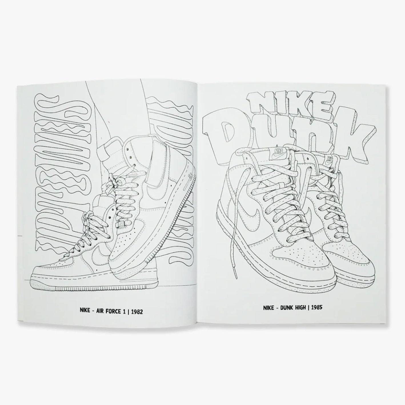 Dokument Press / Sneaker Colouring Book
