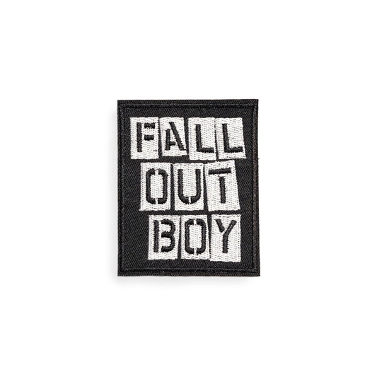 Fall Out Boy Woven Patch