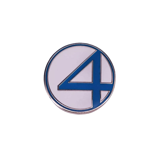Fantastic 4 Logo Enamel Pin