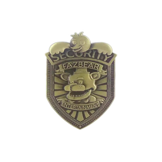 Fazbear Security Badge Enamel Pin