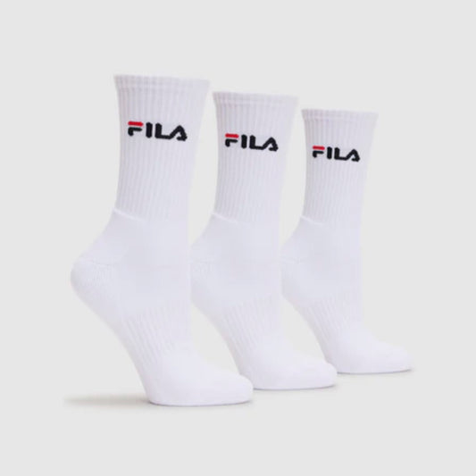 Fila / 3 Pack Sports Crew white socks