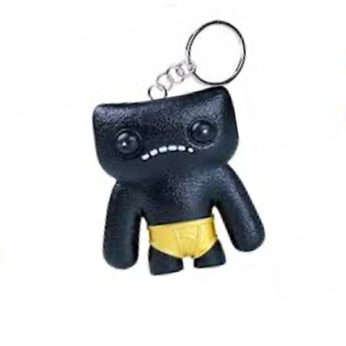 Fuggler Black & Gold Figure Keyring