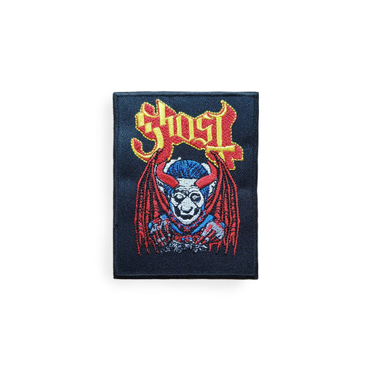 Ghost Demonic Woven Patch